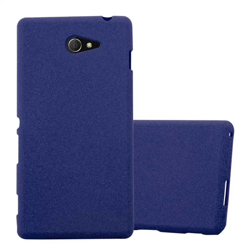 Cadorabo Hülle kompatibel mit Sony Xperia M2 / M2 AQUA Schutzhülle aus flexiblem TPU Silikon