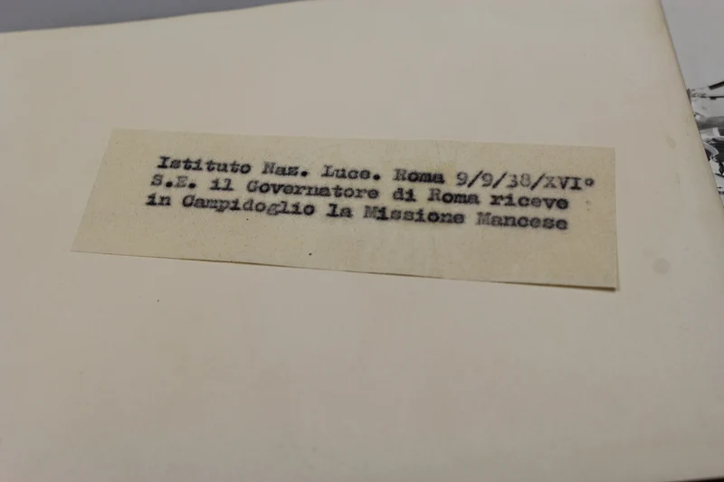 #6 Fotoagentur Istituto Luce - Besuch einer mandschurischen Delegation 8/9/38