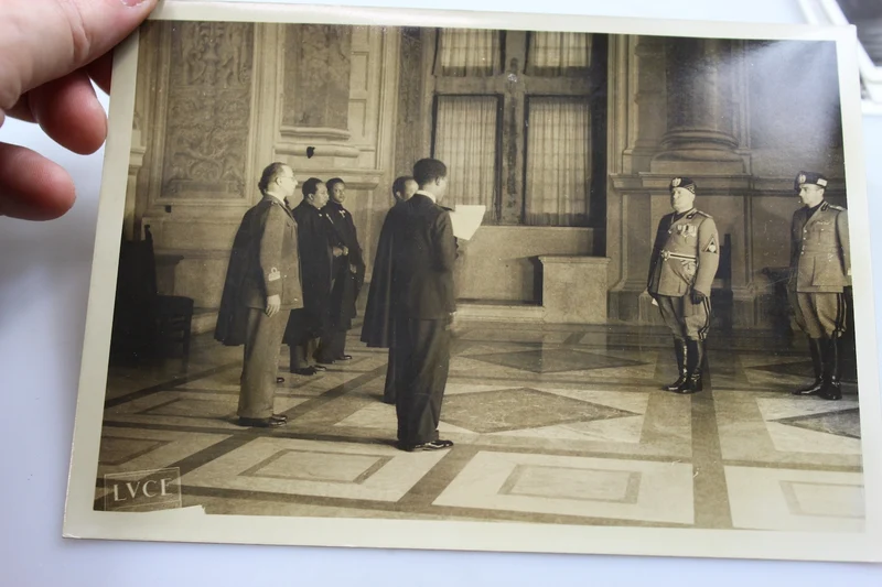 #6 Fotoagentur Istituto Luce - Besuch einer mandschurischen Delegation 8/9/38