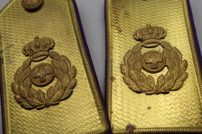 M.34 Commissariat Officer WW2 Schulterklappen
