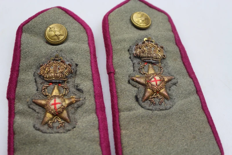 Paar M.34 offizielle REI WW 2 Schulterpolster
