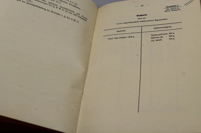 Medizinisches Handbuch der Wehrmacht - 1935