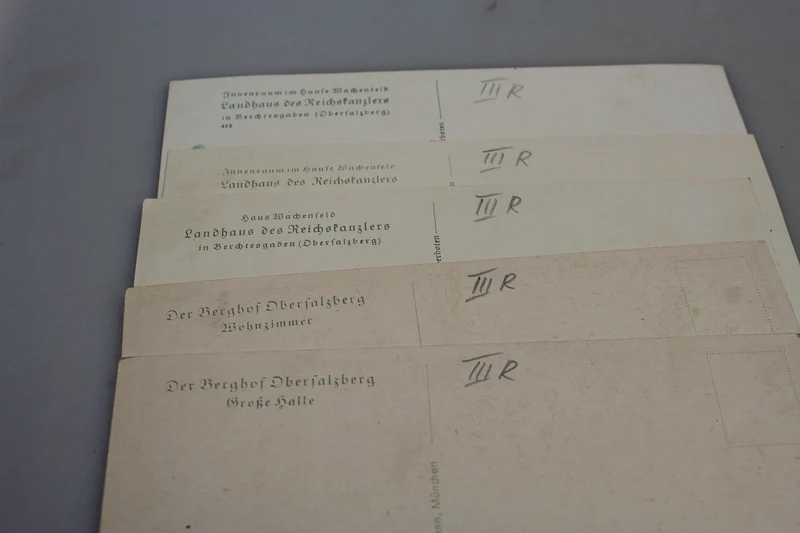 Serie 10 Berghof Interior Postkarten
