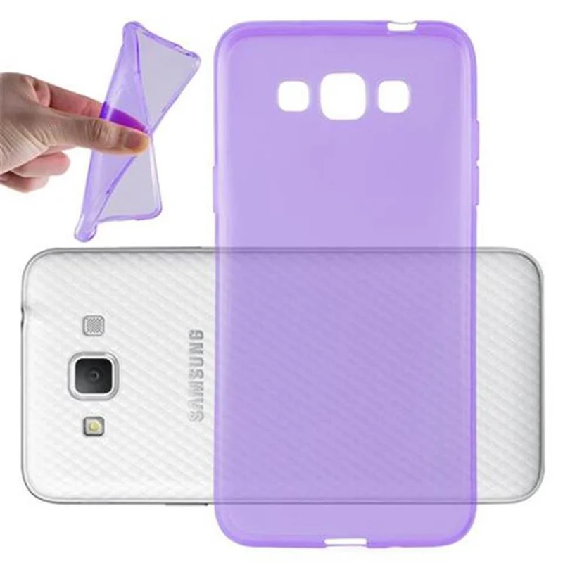 Cadorabo Hülle kompatibel mit Samsung Galaxy GRAND 3 Schutzhülle aus flexiblem TPU Silikon