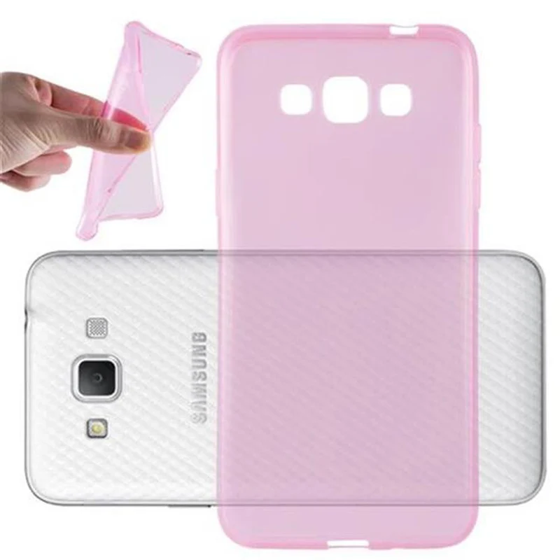Cadorabo Hülle kompatibel mit Samsung Galaxy GRAND 3 Schutzhülle aus flexiblem TPU Silikon