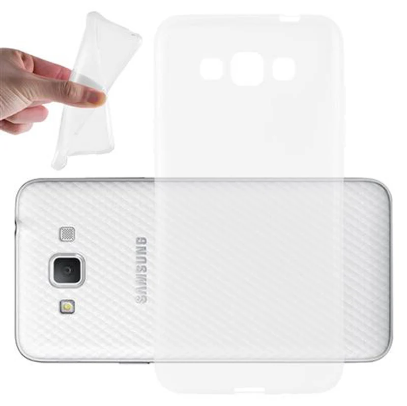 Cadorabo Hülle kompatibel mit Samsung Galaxy GRAND 3 Schutzhülle aus flexiblem TPU Silikon