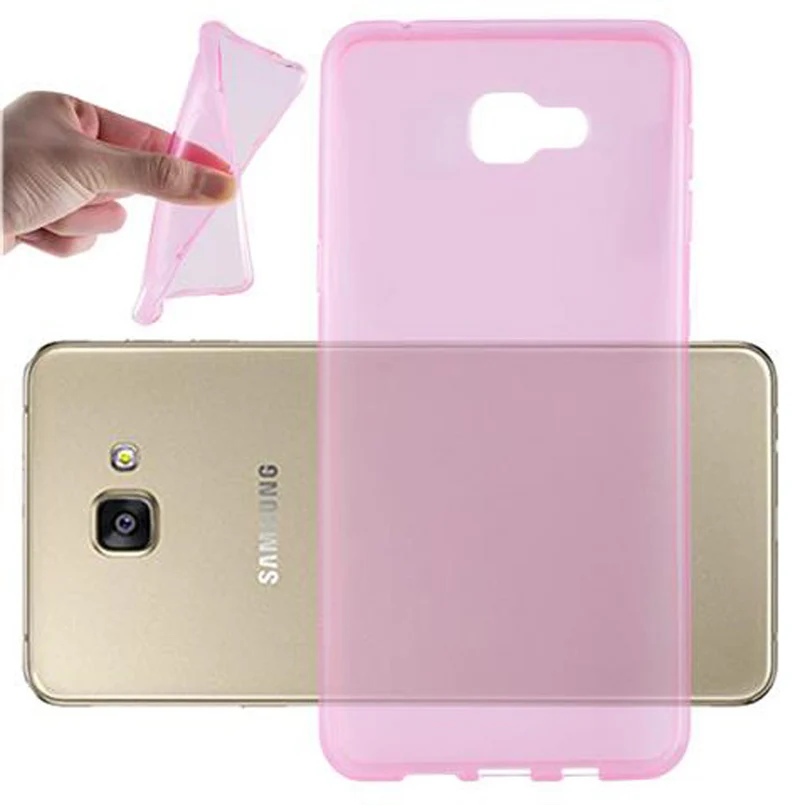 Cadorabo Hülle kompatibel mit Samsung Galaxy A9 2016 Schutzhülle aus flexiblem TPU Silikon