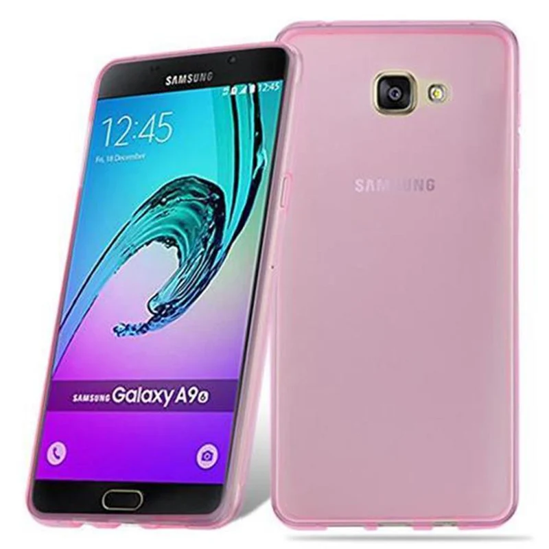 Cadorabo Hülle kompatibel mit Samsung Galaxy A9 2016 Schutzhülle aus flexiblem TPU Silikon