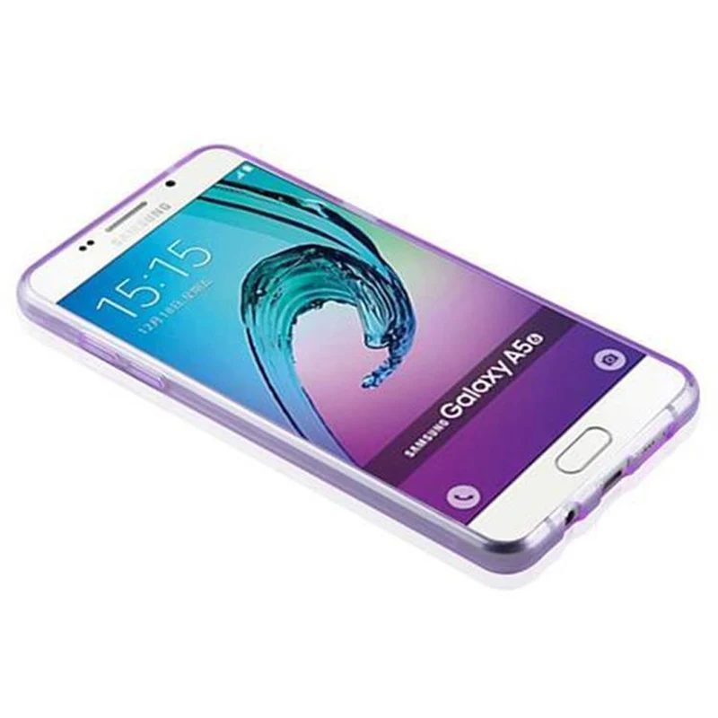 Cadorabo Hülle kompatibel mit Samsung Galaxy A5 2016 Schutzhülle aus flexiblem TPU Silikon