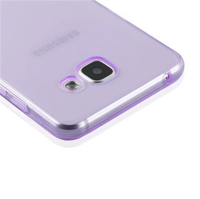 Cadorabo Hülle kompatibel mit Samsung Galaxy A5 2016 Schutzhülle aus flexiblem TPU Silikon