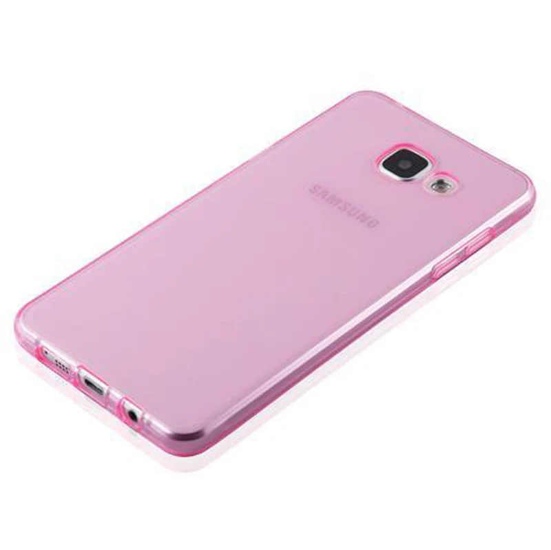 Cadorabo Hülle kompatibel mit Samsung Galaxy A5 2016 Schutzhülle aus flexiblem TPU Silikon