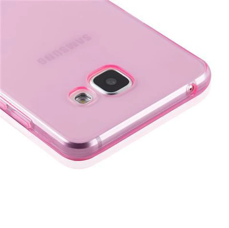 Cadorabo Hülle kompatibel mit Samsung Galaxy A5 2016 Schutzhülle aus flexiblem TPU Silikon