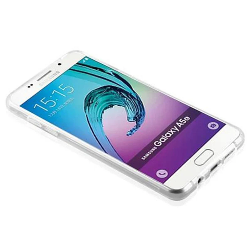 Cadorabo Hülle kompatibel mit Samsung Galaxy A5 2016 Schutzhülle aus flexiblem TPU Silikon