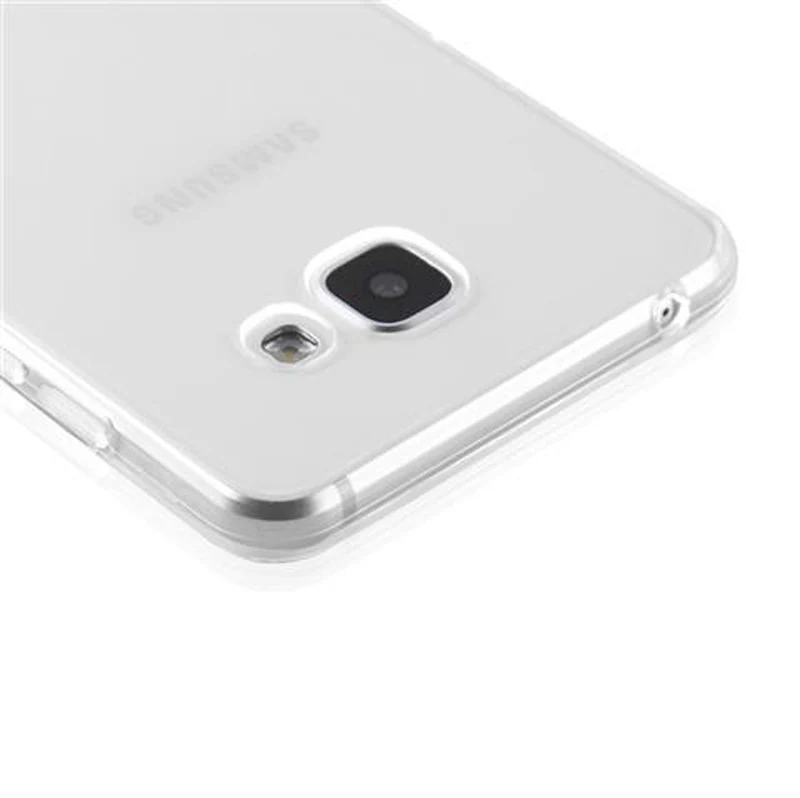 Cadorabo Hülle kompatibel mit Samsung Galaxy A5 2016 Schutzhülle aus flexiblem TPU Silikon