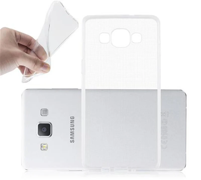 Cadorabo Hülle kompatibel mit Samsung Galaxy A5 2015 Schutzhülle aus flexiblem TPU Silikon