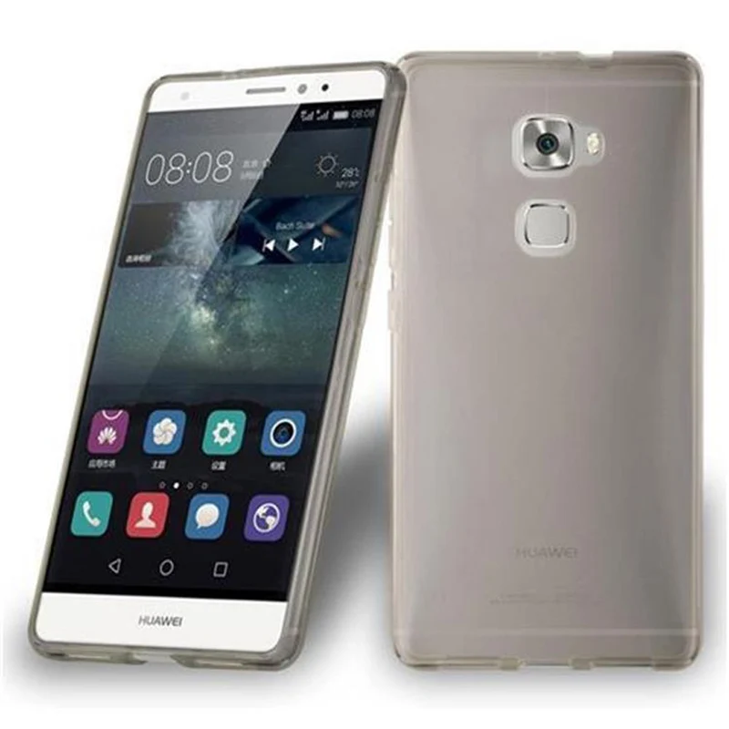 Cadorabo Hülle kompatibel mit Huawei MATE S Schutzhülle aus flexiblem TPU Silikon