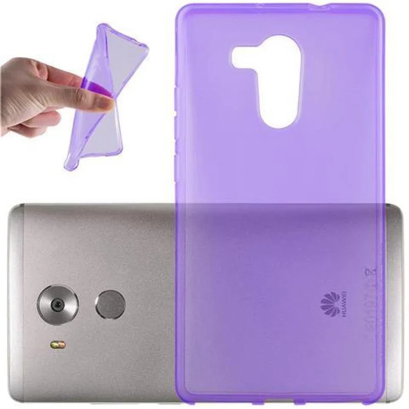 Cadorabo Hülle kompatibel mit Huawei MATE 8 Schutzhülle aus flexiblem TPU Silikon