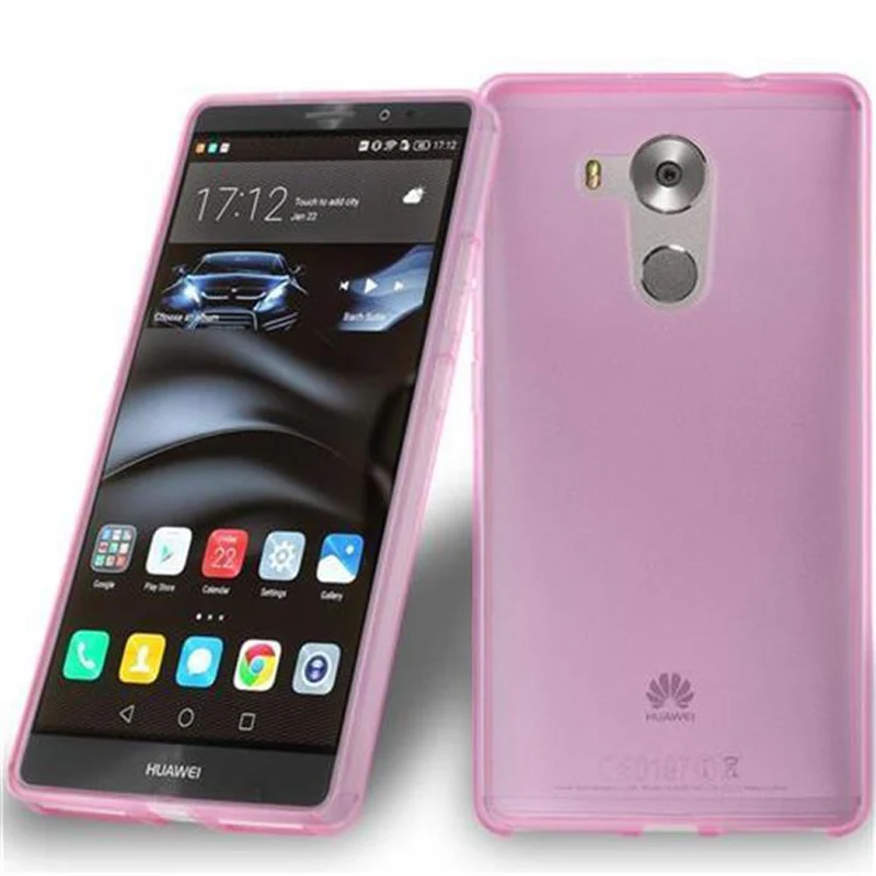 Cadorabo Hülle kompatibel mit Huawei MATE 8 Schutzhülle aus flexiblem TPU Silikon