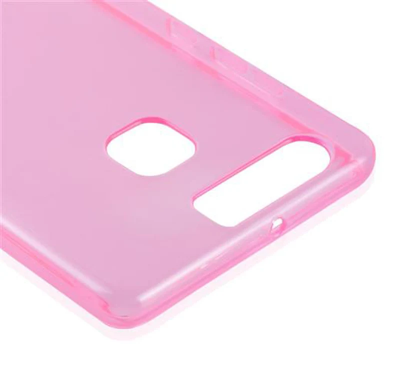 Cadorabo Hülle kompatibel mit Huawei P9 Schutzhülle aus flexiblem TPU Silikon