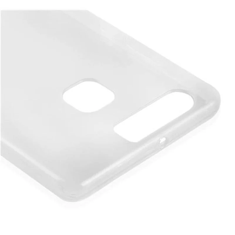 Cadorabo Hülle kompatibel mit Huawei P9 Schutzhülle aus flexiblem TPU Silikon