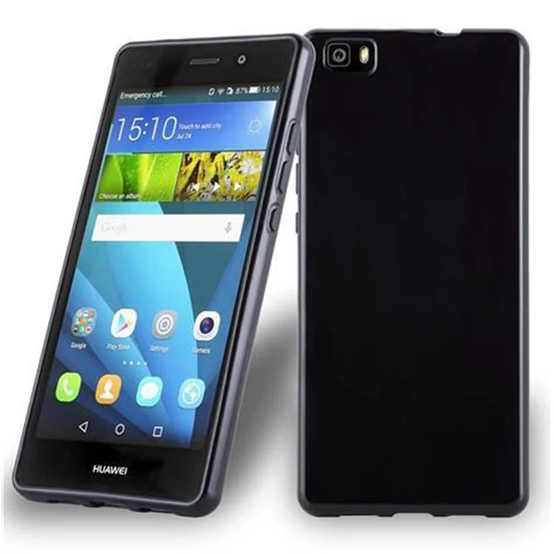 Cadorabo Hülle kompatibel mit Huawei P8 LITE 2015 Schutzhülle aus flexiblem TPU Silikon