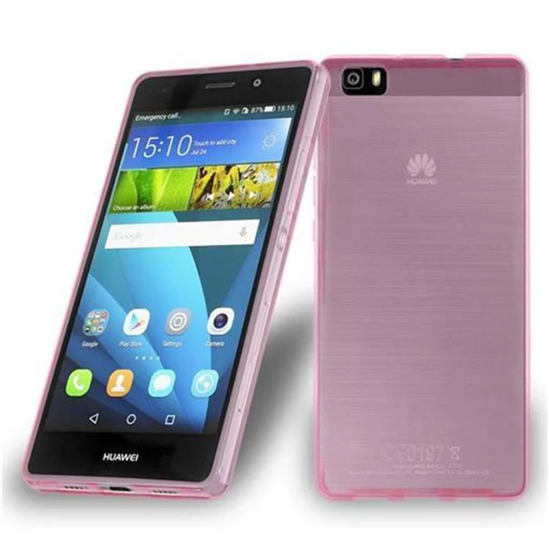 Cadorabo Hülle kompatibel mit Huawei P8 LITE 2015 Schutzhülle aus flexiblem TPU Silikon