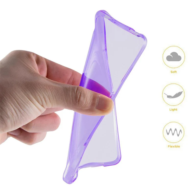 Cadorabo Hülle kompatibel mit Huawei G8 MINI / Enjoy 5S Schutzhülle aus flexiblem TPU Silikon