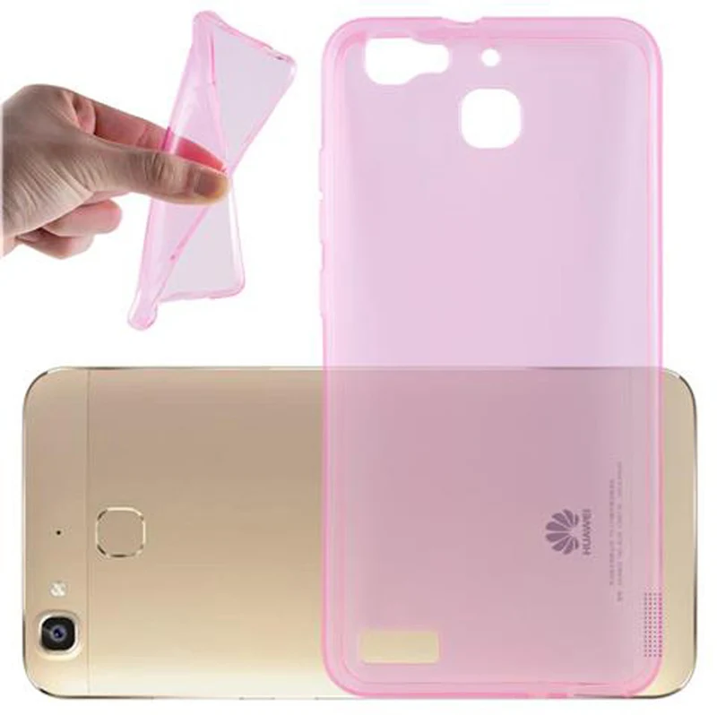 Cadorabo Hülle kompatibel mit Huawei G8 MINI / Enjoy 5S Schutzhülle aus flexiblem TPU Silikon