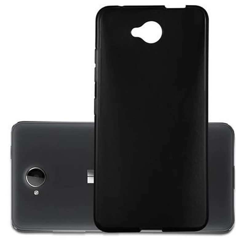 Cadorabo Hülle kompatibel mit Nokia Lumia 650 Schutzhülle aus flexiblem TPU Silikon