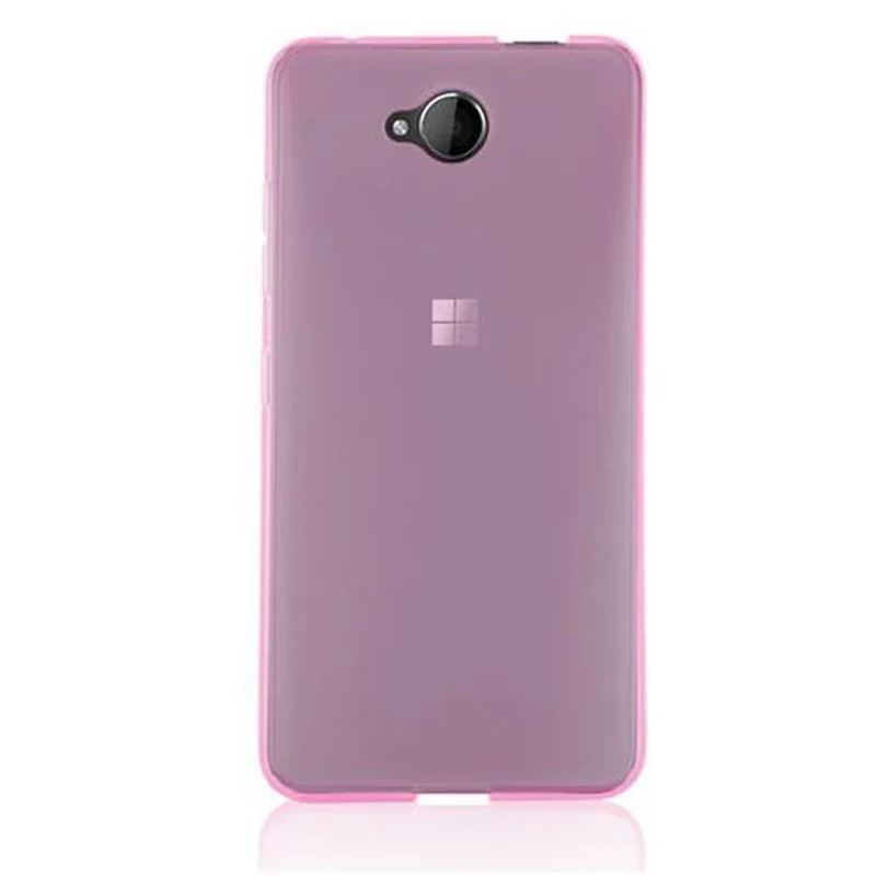 Cadorabo Hülle kompatibel mit Nokia Lumia 550 Schutzhülle aus flexiblem TPU Silikon