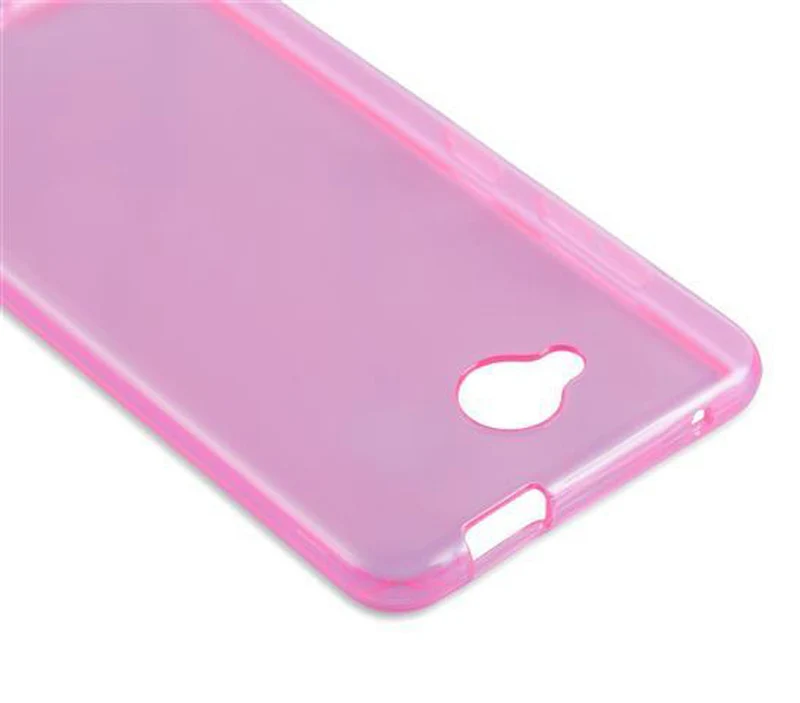 Cadorabo Hülle kompatibel mit Nokia Lumia 550 Schutzhülle aus flexiblem TPU Silikon
