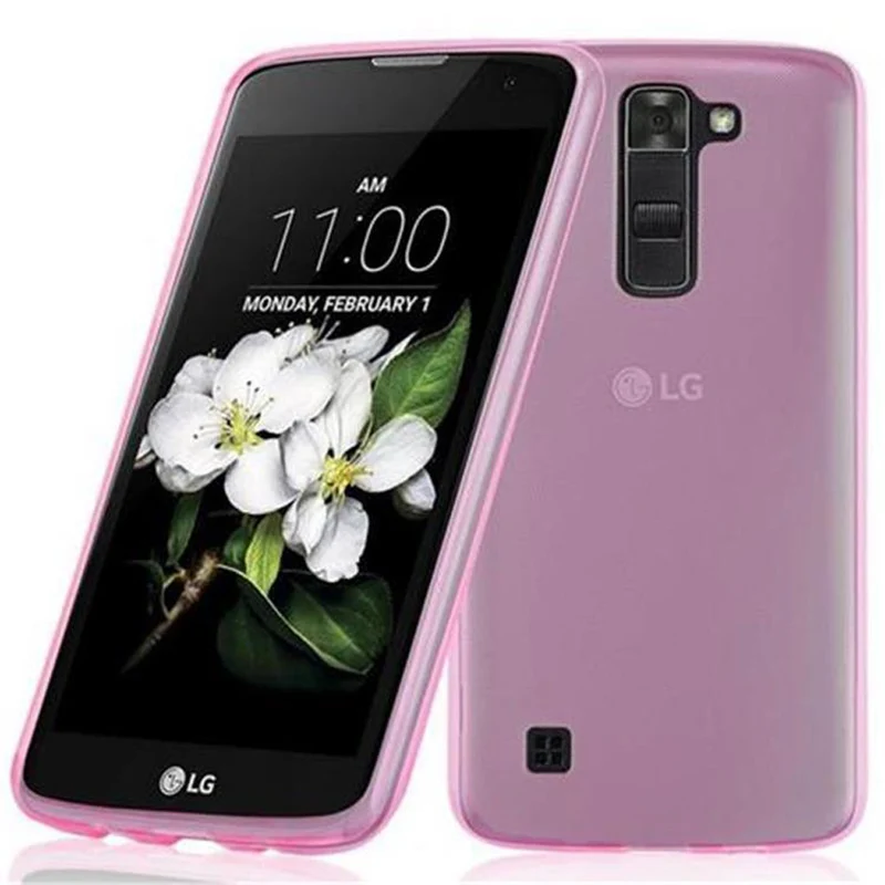 Cadorabo Hülle kompatibel mit LG K7 2016 Schutzhülle aus flexiblem TPU Silikon
