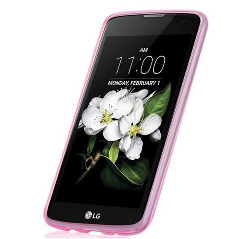 Cadorabo Hülle kompatibel mit LG K7 2016 Schutzhülle aus flexiblem TPU Silikon