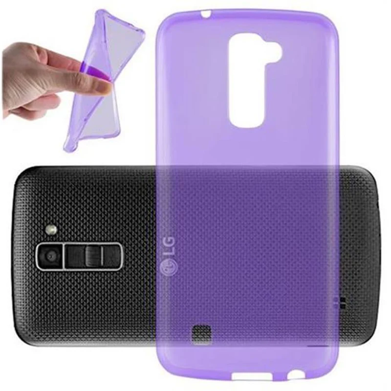 Cadorabo Hülle kompatibel mit LG K10 2016 Schutzhülle aus flexiblem TPU Silikon