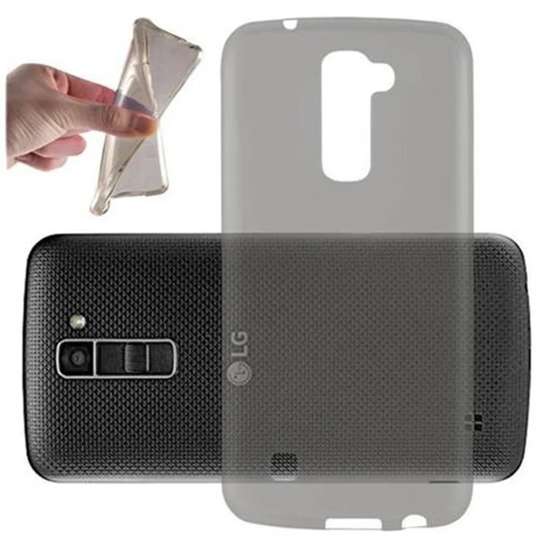 Cadorabo Hülle kompatibel mit LG K10 2016 Schutzhülle aus flexiblem TPU Silikon