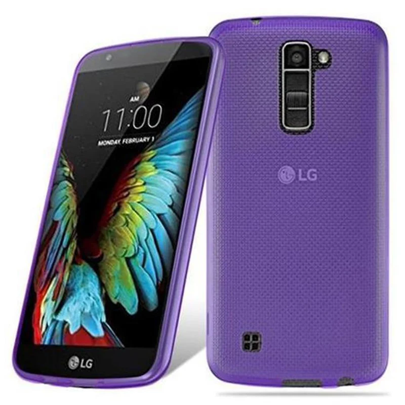 Cadorabo Hülle kompatibel mit LG K10 2016 Schutzhülle aus flexiblem TPU Silikon