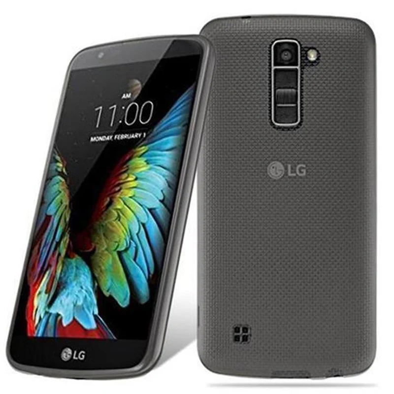 Cadorabo Hülle kompatibel mit LG K10 2016 Schutzhülle aus flexiblem TPU Silikon