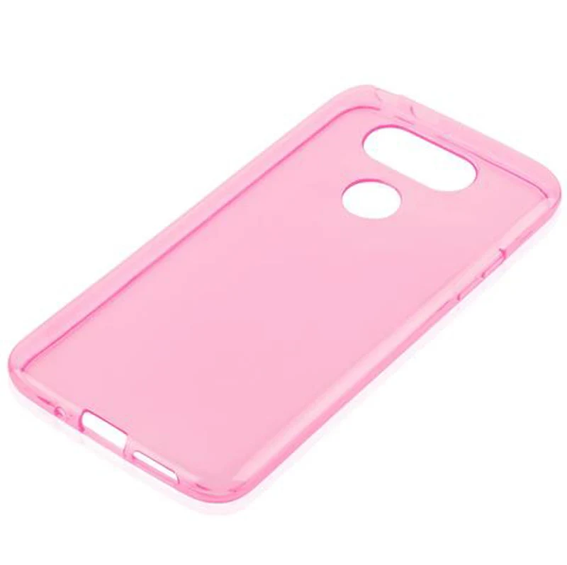 Cadorabo Hülle kompatibel mit LG G5 Schutzhülle aus flexiblem TPU Silikon