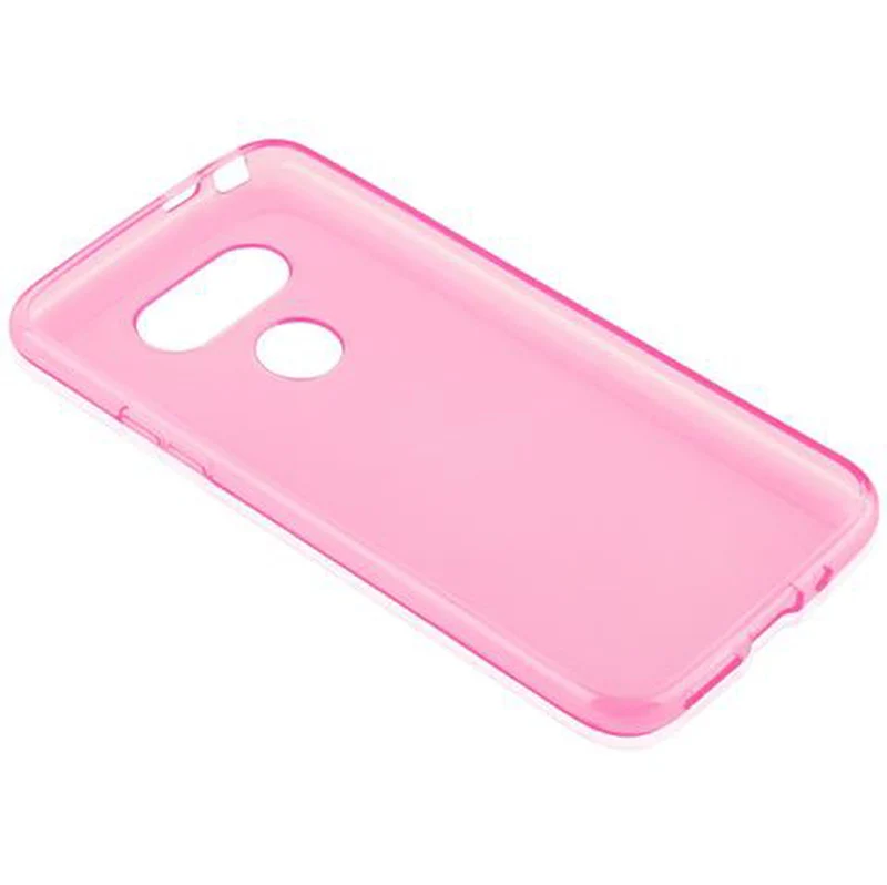 Cadorabo Hülle kompatibel mit LG G5 Schutzhülle aus flexiblem TPU Silikon
