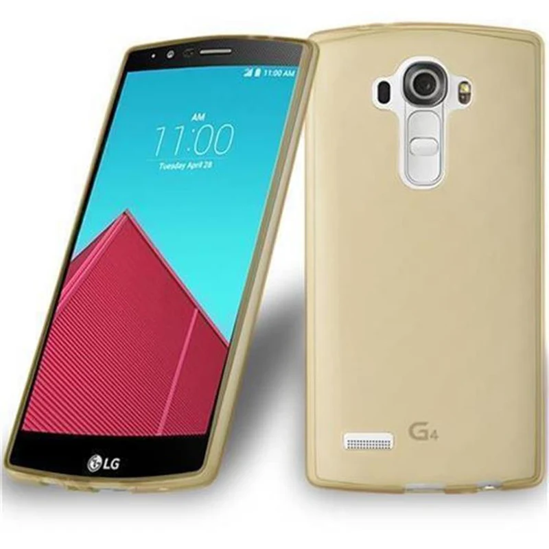 Cadorabo Hülle kompatibel mit LG G4 / G4 PLUS Schutzhülle aus flexiblem TPU Silikon