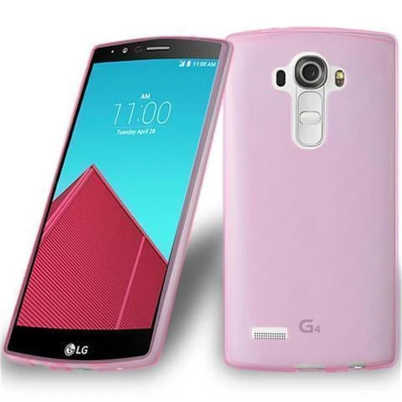 Cadorabo Hülle kompatibel mit LG G4 / G4 PLUS Schutzhülle aus flexiblem TPU Silikon