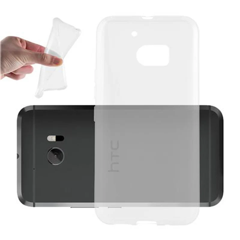 Cadorabo Hülle kompatibel mit HTC ONE M10 Schutzhülle aus flexiblem TPU Silikon