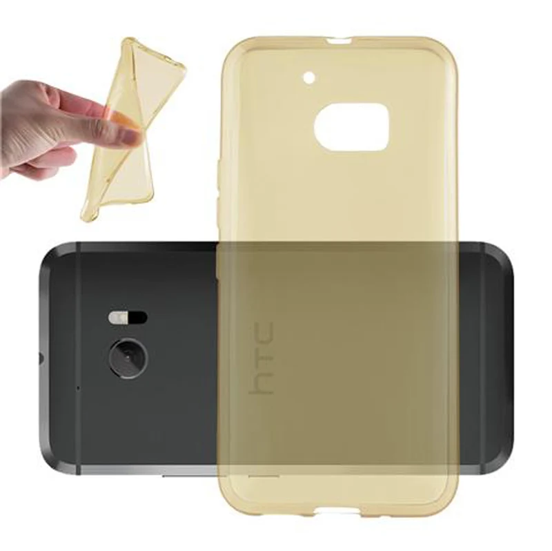 Cadorabo Hülle kompatibel mit HTC ONE M10 Schutzhülle aus flexiblem TPU Silikon