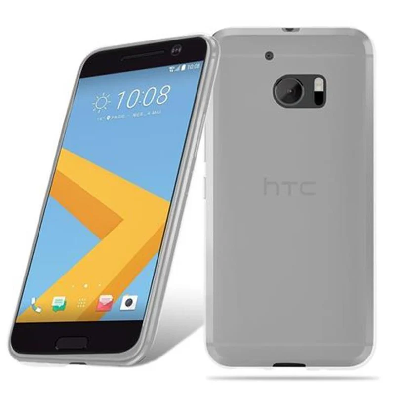 Cadorabo Hülle kompatibel mit HTC ONE M10 Schutzhülle aus flexiblem TPU Silikon