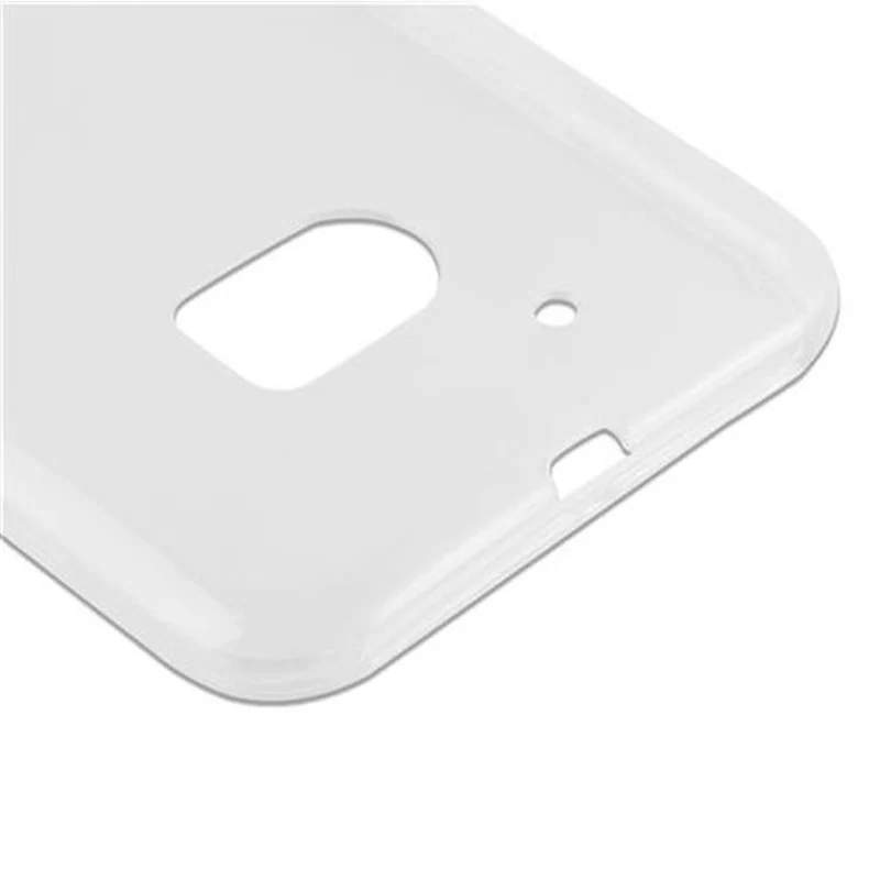 Cadorabo Hülle kompatibel mit HTC ONE M10 Schutzhülle aus flexiblem TPU Silikon
