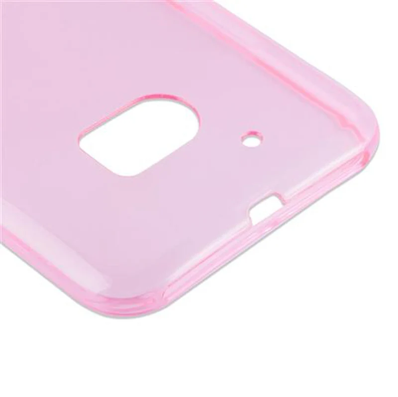Cadorabo Hülle kompatibel mit HTC ONE M10 Schutzhülle aus flexiblem TPU Silikon