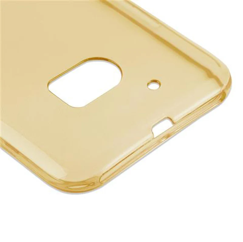 Cadorabo Hülle kompatibel mit HTC ONE M10 Schutzhülle aus flexiblem TPU Silikon