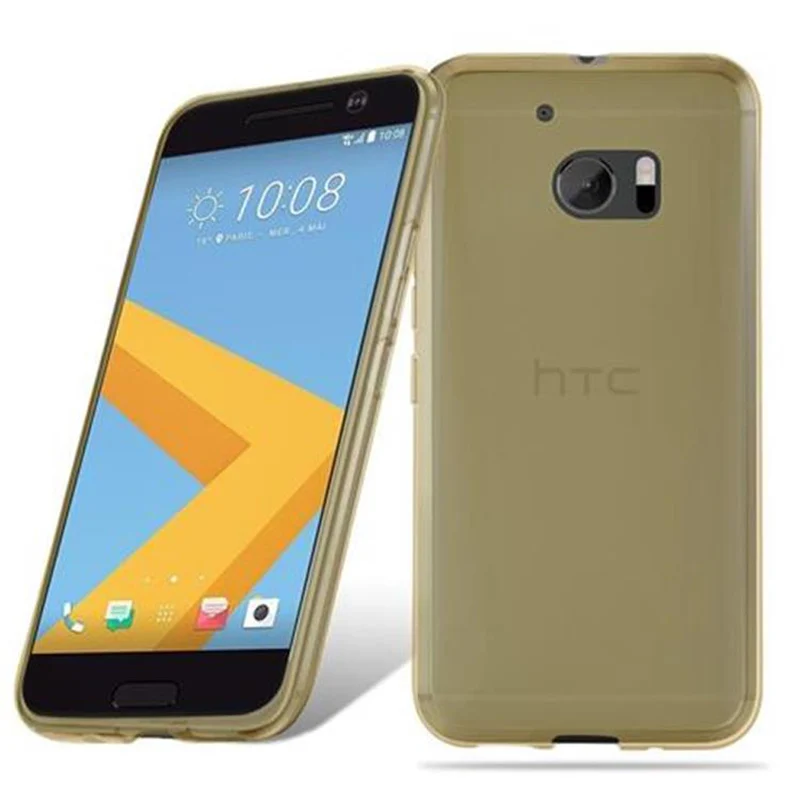 Cadorabo Hülle kompatibel mit HTC ONE M10 Schutzhülle aus flexiblem TPU Silikon