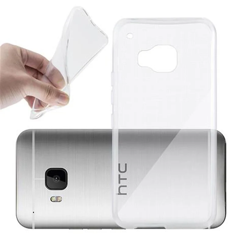 Cadorabo Hülle kompatibel mit HTC ONE M9 Schutzhülle aus flexiblem TPU Silikon