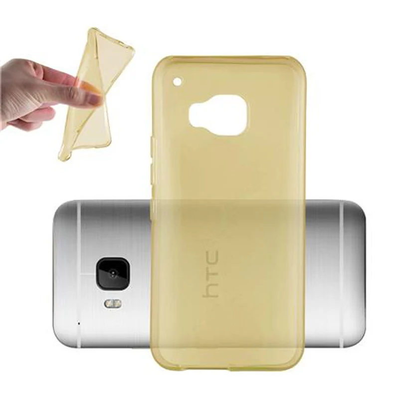Cadorabo Hülle kompatibel mit HTC ONE M9 Schutzhülle aus flexiblem TPU Silikon
